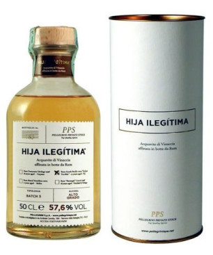 Hija Ilegitima Acquavite di vinaccia Riserva affinata in botte di Rum “Macal” Travellers 2005 - 11y - Belize - batch 2 - 
