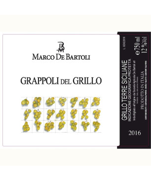 Marco De Bartoli Grappoli del Grillo 2018 - 