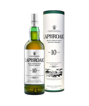 Laphroaig Single Malt Whisky 10 Years Old - 