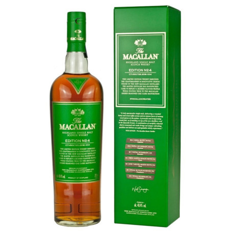 Whisky The Macallan Limited Edition N° 4 Single Malt Scotch