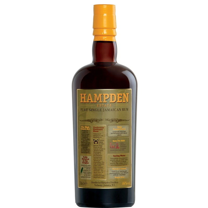 Rum Hampden Estate Pure Single 46° Astucciato