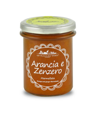 Sicilian Factory Marmellata di Arancia e Zenzero Gr. 240 - 