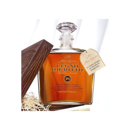 Montagner Grappa Legno Diciotto - Linea Decanter Serigrafati