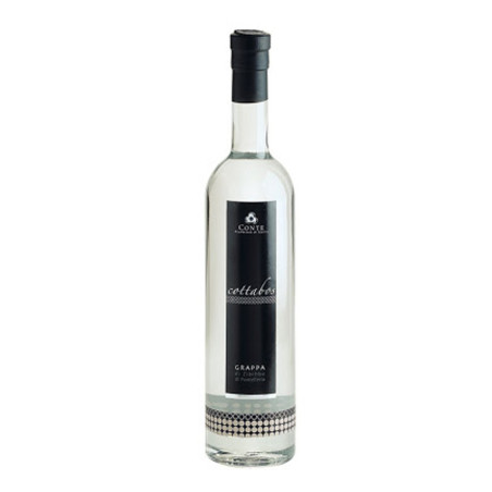 Conte Cottabos Grappa bianca di Zibibbo