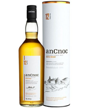 Whisky Ancnoc 12 anni Single malt - 