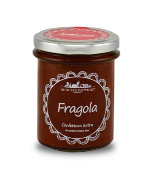 Sicilian Factory Confettura Extra di Fragola Gr. 240