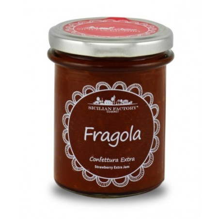 Sicilian Factory Confettura Extra di Fragola Gr. 240