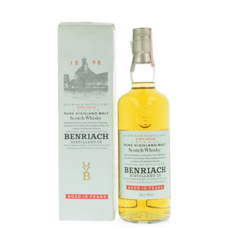 Whisky Benriach Pure Highland Malt 10 anni