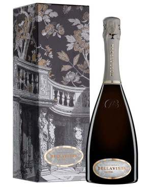 Bellavista Brut Satén Franciacorta 2016 con Cofanetto