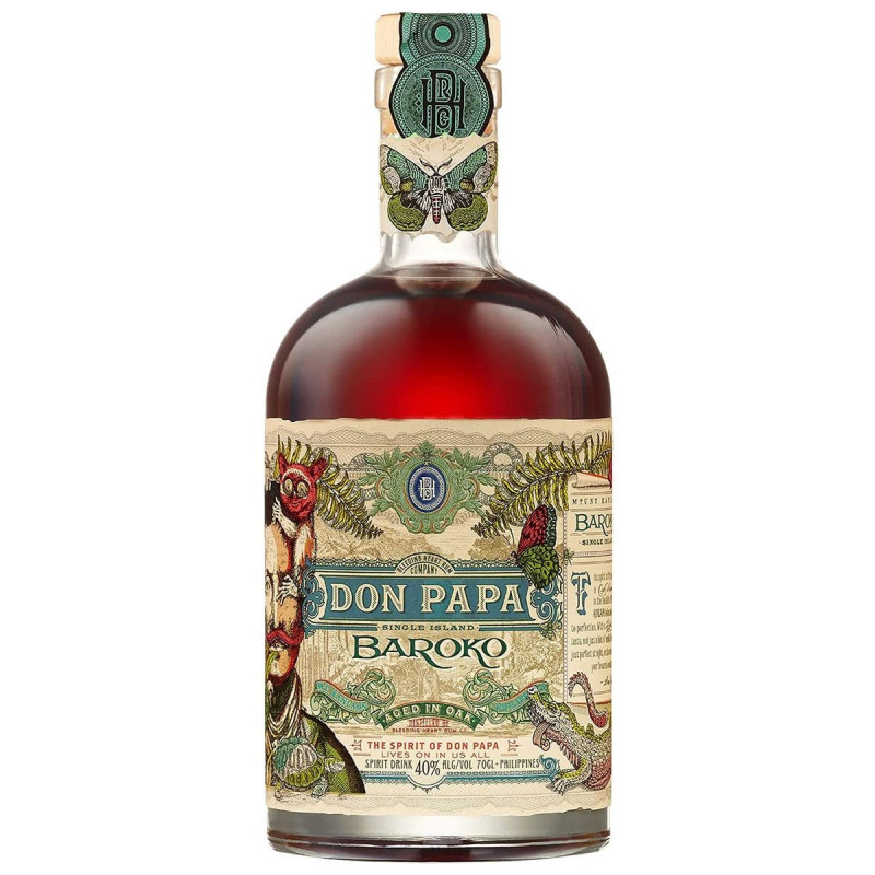Don Papa Baroko Rum Cl. 70