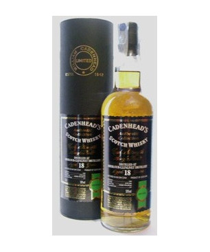 Whisky Cadenhead's 18 Anni Scotch Cask Strength Single Malt - Authentic Collection - 