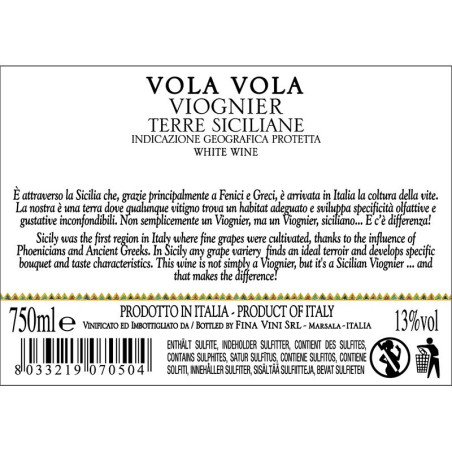 Fina Vola Vola Viognier 2018