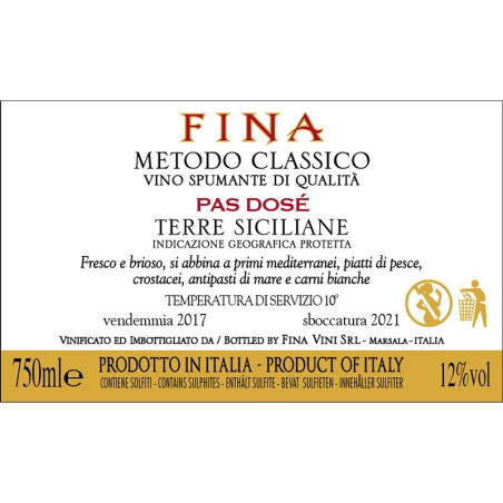 Fina Spumante Metodo Classico