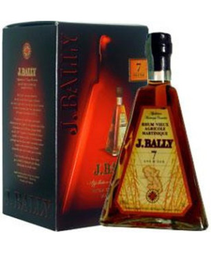Rum J. Bally Vieux Agricole Pyramide 7 Ans D'age - 