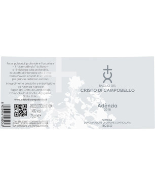 Baglio del Cristo di Campobello Adenzia Rosso 2021