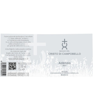 Baglio del Cristo di Campobello Adenzia Bianco 2025