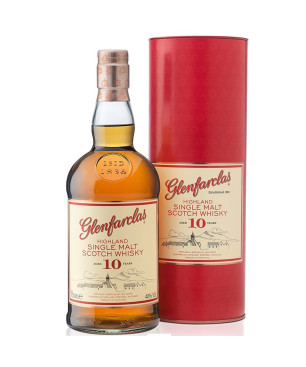 Glenfarclas 10 Years Old Highland Single Malt Scotch Whisky - 