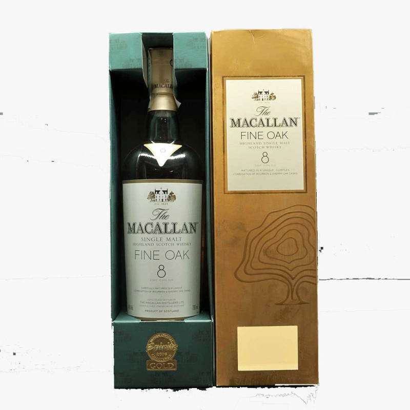 The Macallan Fine Oak 8 Years Old - Single Malt Whisky