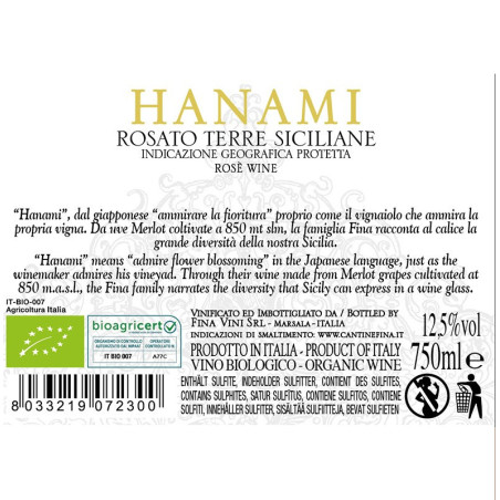 Fina Hanami Rosato 2025