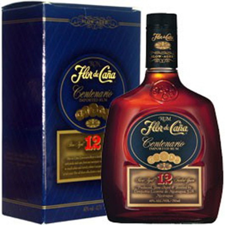 Rum Flor de Cana Centenario 12 Y.O. Slow Aged (Astucciato)